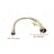 Ez-Fluid 7/8in BALLCOCK Brass Nut x 3/8in Comp x 12in, Toilet Supply Line Connector EZA1T12-B - alternate 2
